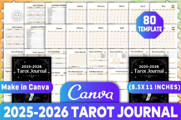 Download 2025-2026 Tarot Journal - 2025 Collection