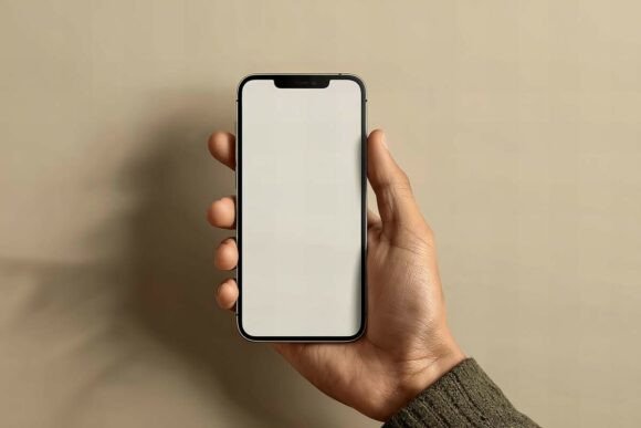 Download Mobile Phone Mockup with Blank Screen - Mobile phone mockup Collection
