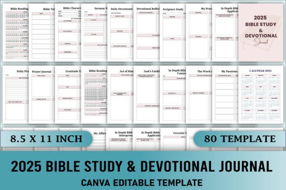 Download 2025 Bible Study &amp; Devotional Journal - 2025 Collection
