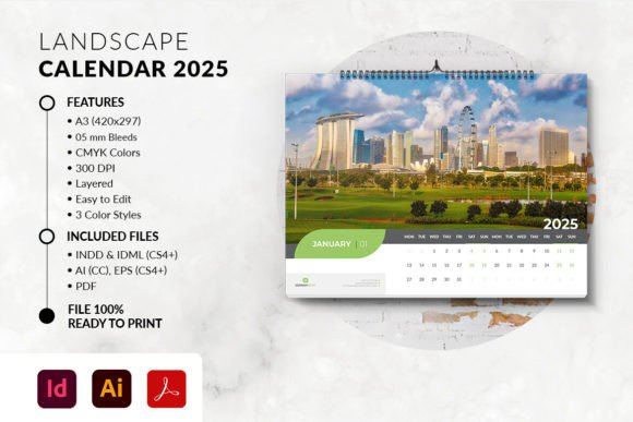 Download Landscape Calendar 2025 - 2025 Collection