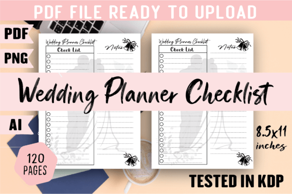 Download Wedding Planner Checklist | Template KDP - Wedding Collection