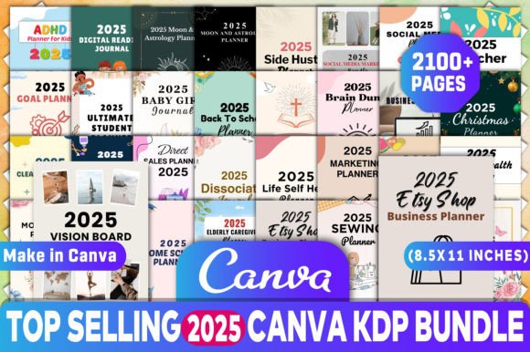 Download Top Selling 2025 Canva Kdp Interiors - 2025 Collection