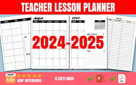 Download Teacher Lesson Planner 2024-2025 - 2025 Collection