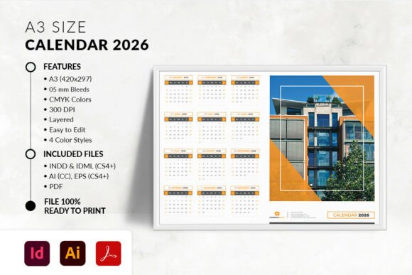 Download Calendar 2026 - Calendar 2026 Collection