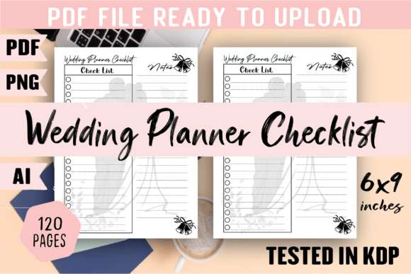 Download Wedding Planner Checklist | Template KDP - Wedding Collection