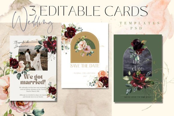Download Editable Wedding Card Templates - Wedding Collection