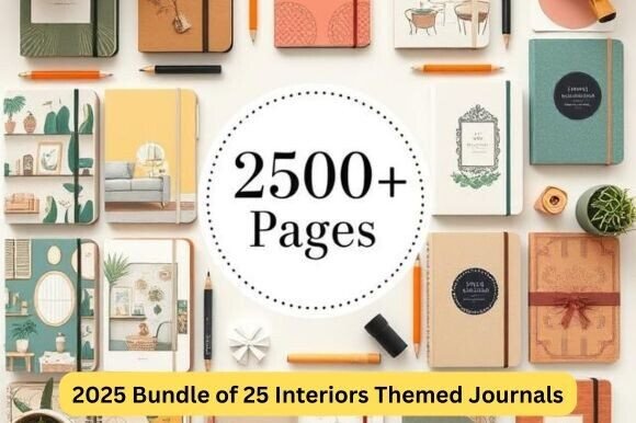 Download 2025 Bundle of 25 Interiors Themed Journ - 2025 Collection
