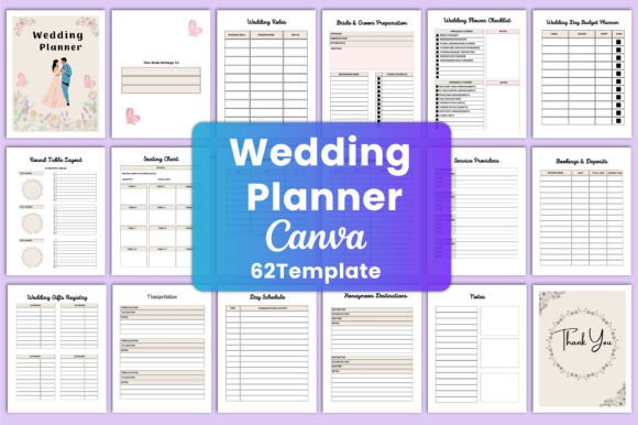 Download Wedding Planner Canva Interior - Wedding Collection